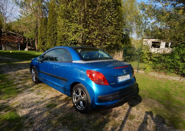 Peugeot 207 CC cena 14999 przebieg: 87000, rok produkcji 2007 z Gniezno małe 326